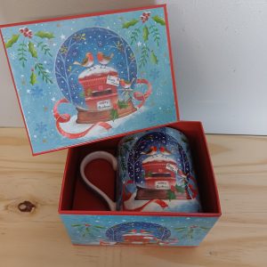 Coffret Mug en porcelaine Noël