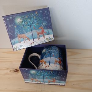 Coffret Mug en porcelaine Noël -