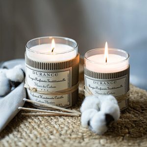 Bougie 180 gr.
Fleur de Coton.