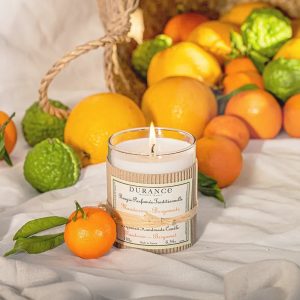 Bougie 180 gr.
Mandarine- Bergamote