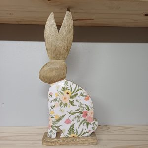 Lapin bois de Manguier 36 cm