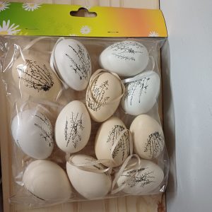 Lot œufs décoratif